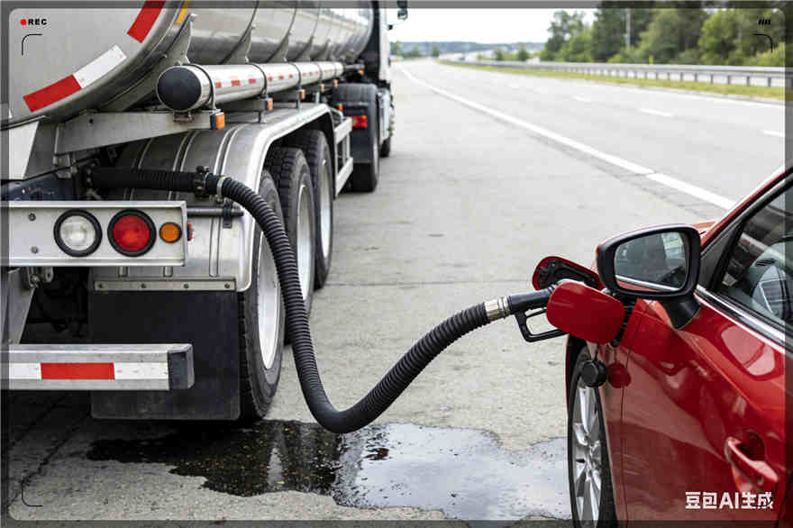 河口汽车救援送水案例